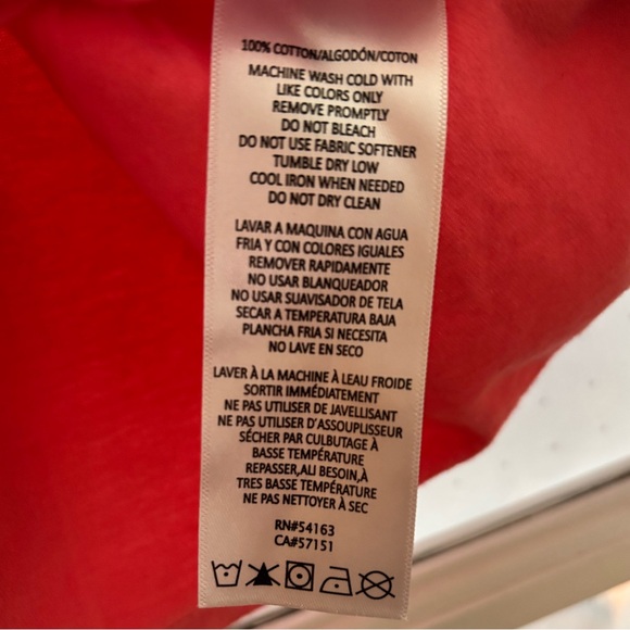 Calvin Klein | Performance Coral Short Sleeve Tee Large - Picture 6 of 6